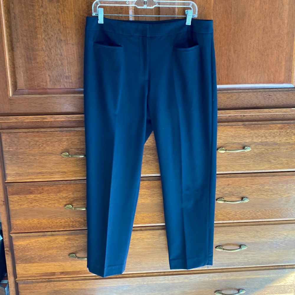 Talbots navy dress pants